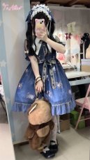 画像17: 【ToAlice】L1460プラネタリウム刺繍入り半袖ワンピース (17)