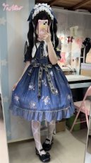 画像15: 【ToAlice】L1460プラネタリウム刺繍入り半袖ワンピース (15)