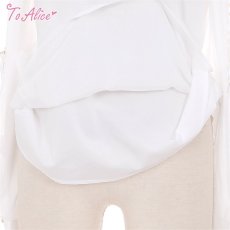画像2: 【ToAlice】L1461パール＆リボンデコレーショントップス【30%OFF】 (2)