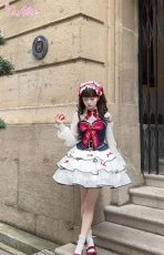 画像3: 【ToAlice】L1461パール＆リボンデコレーショントップス【30%OFF】 (3)