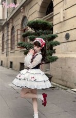画像4: 【ToAlice】L1461パール＆リボンデコレーショントップス【30%OFF】 (4)