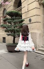 画像7: 【ToAlice】L1461パール＆リボンデコレーショントップス【30%OFF】 (7)