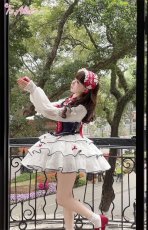 画像12: 【ToAlice】L1461パール＆リボンデコレーショントップス【30%OFF】 (12)