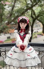 画像10: 【ToAlice】L1461パール＆リボンデコレーショントップス【30%OFF】 (10)