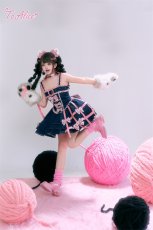 画像6: 【To Alice】LS27肉球ビッグリボンチョーカー (6)