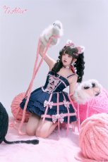 画像6: 【To Alice】LS29リボン猫耳ヘアクリップ (6)