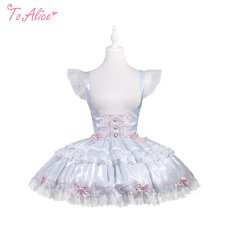画像1: 【ToAlice】L1501 Pastel Icecreamジャンパースカート (1)
