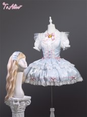 画像3: 【ToAlice】L1500鈴付きパステルリボンブラウス (3)