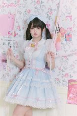 画像9: 【ToAlice】L1500鈴付きパステルリボンブラウス (9)