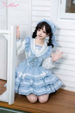 画像6: 【To Alice】S3512ビッグリボンマリンアイドルベレー帽 (6)