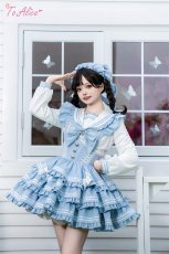 画像8: 【To Alice】S3512ビッグリボンマリンアイドルベレー帽 (8)