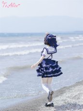 画像24: 【To Alice】S3512ビッグリボンマリンアイドルベレー帽 (24)