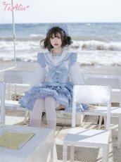 画像12: 【To Alice】S3512ビッグリボンマリンアイドルベレー帽 (12)