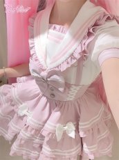 画像39: 【ToAlice】L1400マリンアイドルセーラー半袖ブラウス (39)