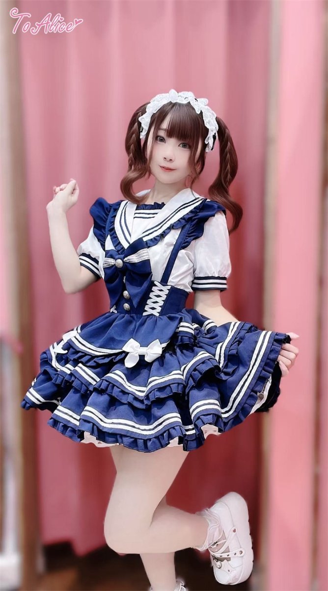 画像45: 【ToAlice】L1400マリンアイドルセーラー半袖ブラウス (45)