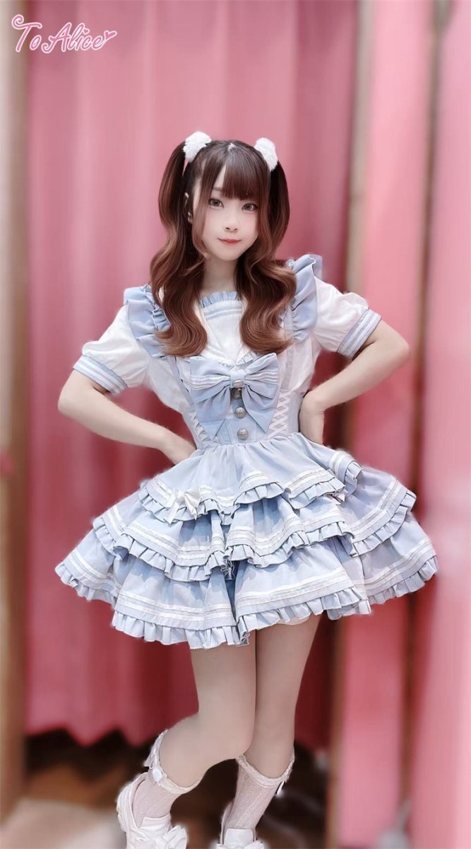 画像50: 【ToAlice】L1530マリンアイドルハイウエストティアードスカート (50)