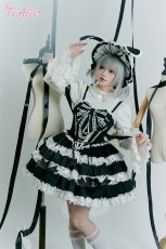 画像9: 【ToAlice】L1537コットンレースドールジャンパースカート (9)