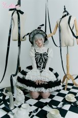 画像11: 【ToAlice】L1537コットンレースドールジャンパースカート (11)