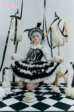 画像12: 【ToAlice】L1537コットンレースドールジャンパースカート (12)