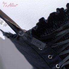 画像5: 【ToAlice】L1537コットンレースドールジャンパースカート (5)