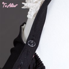 画像5: 【ToAlice】L1539リボンフリルコルセット風ドレス (5)