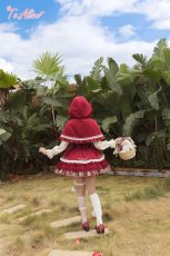 画像7: 【送料無料】L1542 カントリー風フード付きケープ《予約受付》 (7)