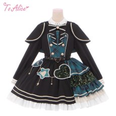 画像2: 【ToAlice】L1545シャイニーアイドルワンピース (2)