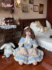 画像8: 【ToAlice】ダークプリンセスうさ耳リボン付きケープ (8)