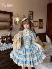 画像9: 【ToAlice】ダークプリンセスうさ耳リボン付きケープ (9)