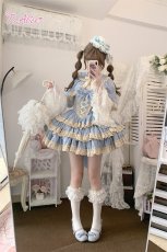 画像17: 【ToAlice】ダークプリンセスうさ耳リボン付きケープ (17)