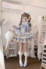 画像19: 【ToAlice】ダークプリンセスうさ耳リボン付きケープ (19)