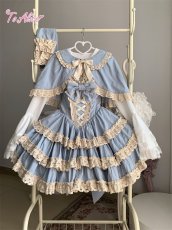 画像42: 【送料無料】ダークプリンセスティアードスリングワンピース《予約受付》 (42)