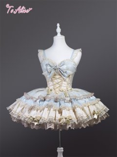 Toalice バレリーナリボンデコワンピース ロリィタ風 Toalice バレリーナリボンデコワンピース ロリィタ風|mercari