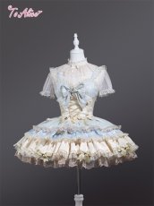 画像3: 【ToAlice】L1588 Glittering Princessジャンパースカート (3)