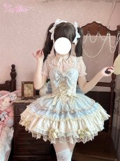 画像7: 【ToAlice】LS163ハートビジューリボンクリップ (7)