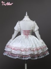 画像3: 【ToAlice】L1598リボンデコフレア袖ブラウス (3)