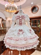画像13: 【ToAlice】L1598リボンデコフレア袖ブラウス (13)