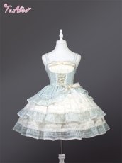 画像1: 【ToAlice】L1597フリルたっぷりドールジャンパースカート (1)