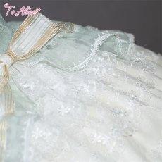 画像3: 【ToAlice】L1597フリルたっぷりドールジャンパースカート (3)
