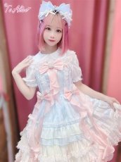 画像24: 【ToAlice】L1606海月姫フリルたっぷりリボンデコジャンパースカート (24)