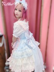 画像25: 【ToAlice】L1606海月姫フリルたっぷりリボンデコジャンパースカート (25)