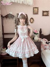 画像13: 【送料無料】L1607 Strawberry cake ジャンパースカート《予約受付》 (13)