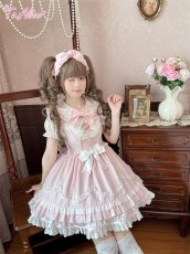 画像16: 【送料無料】L1607 Strawberry cake ジャンパースカート《予約受付》 (16)