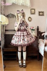 画像12: 【送料無料】L1626チョコスイーツベアワンピース《予約受付》 (12)