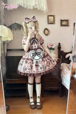 画像19: 【送料無料】L1626チョコスイーツベアワンピース《予約受付》 (19)