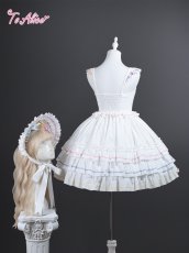 画像5: 【To Alice】L1632パステルリボンジャンパースカート (5)