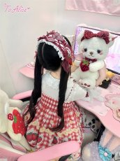 画像15: 【ToAlice】L1634いちご×ハニーベアジャンパースカート (15)