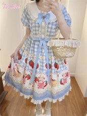 画像20: 【ToAlice】L1635いちご×ハニーベアワンピース (20)