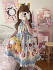 画像41: 【ToAlice】L1635いちご×ハニーベアワンピース (41)