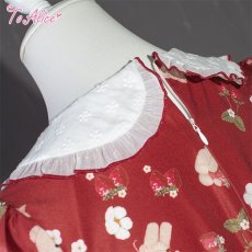 画像3: 【ToAlice】L1636 StrawberryAnimalヨーク切り替えワンピース (3)